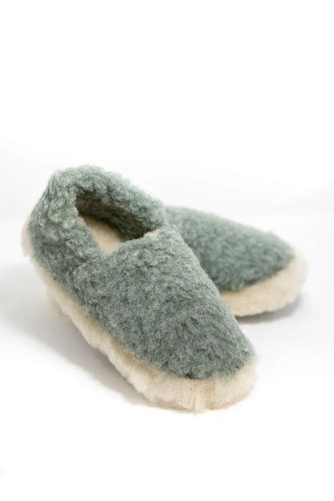 100% natural wool slippers