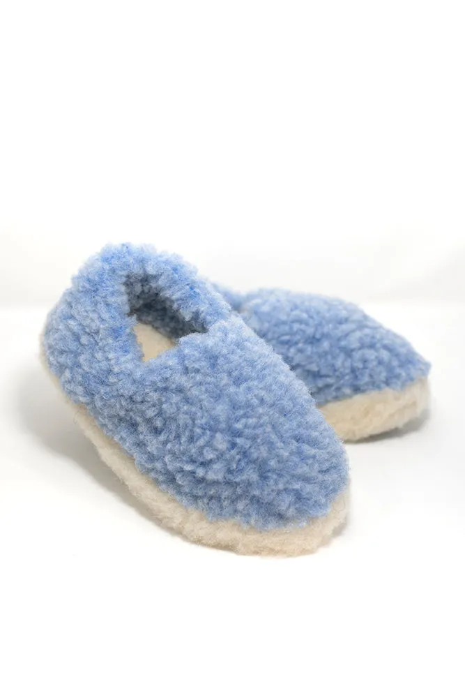 100% natural wool slippers