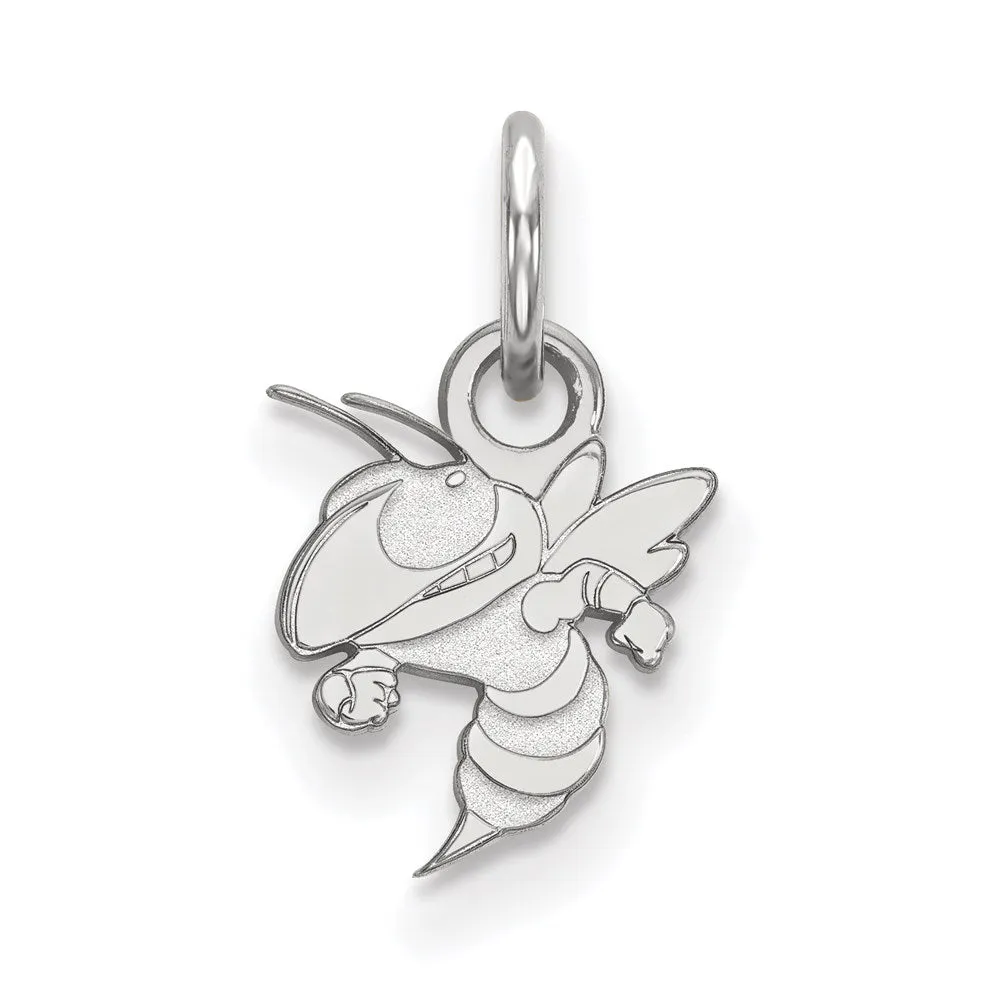 14k White Gold Georgia Institute of Technology XS Pendant