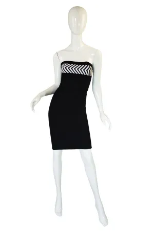 1990s Herve Leger Graphic Bandage Set
