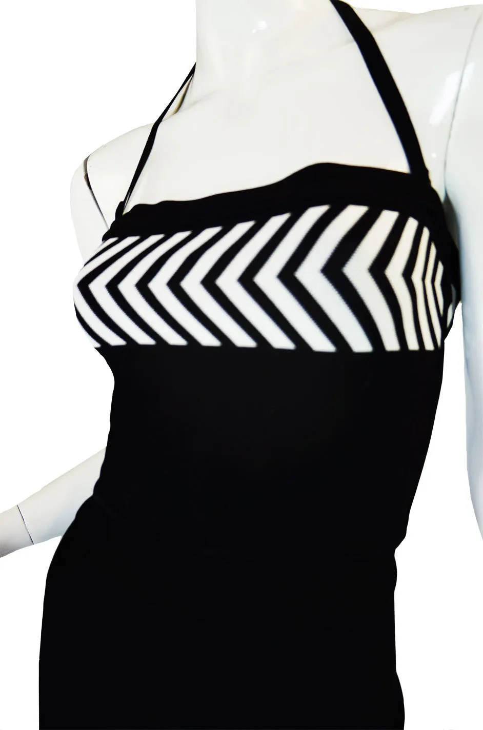 1990s Herve Leger Graphic Bandage Set