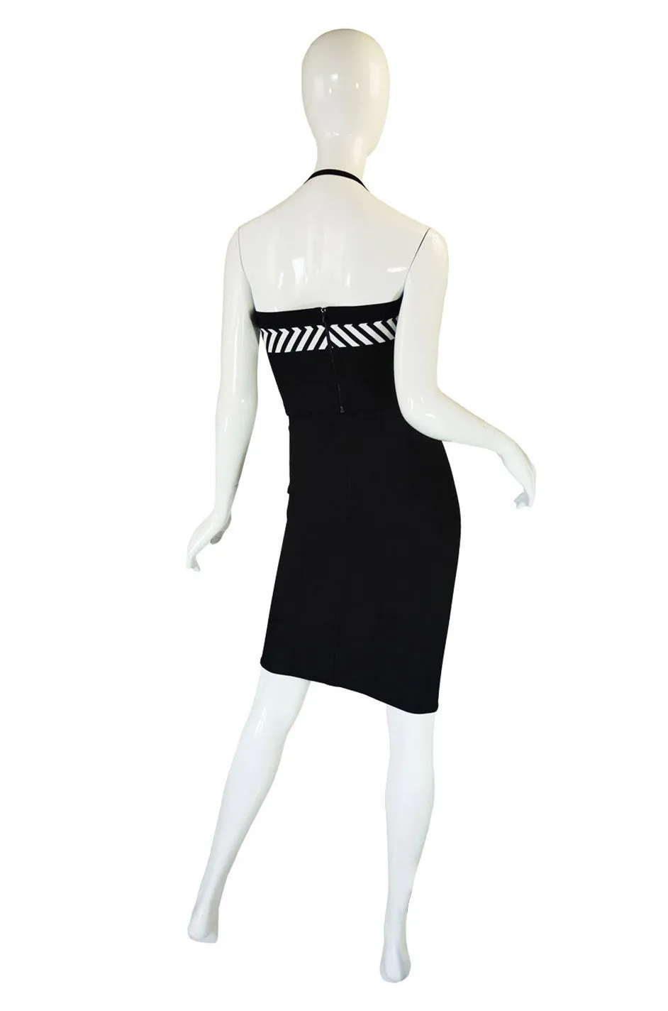 1990s Herve Leger Graphic Bandage Set