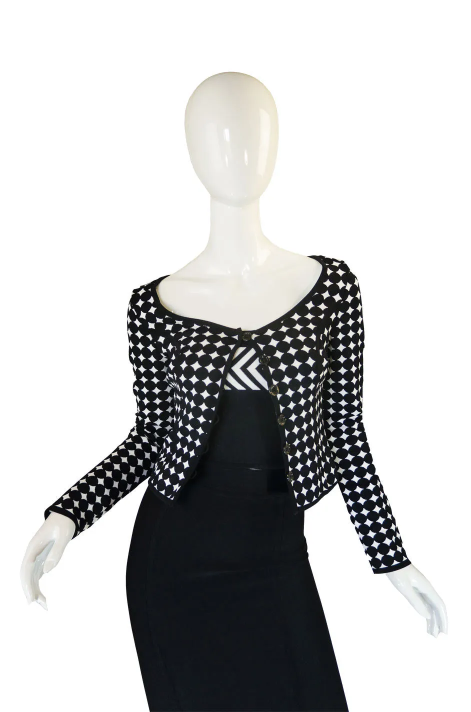 1990s Herve Leger Graphic Bandage Set
