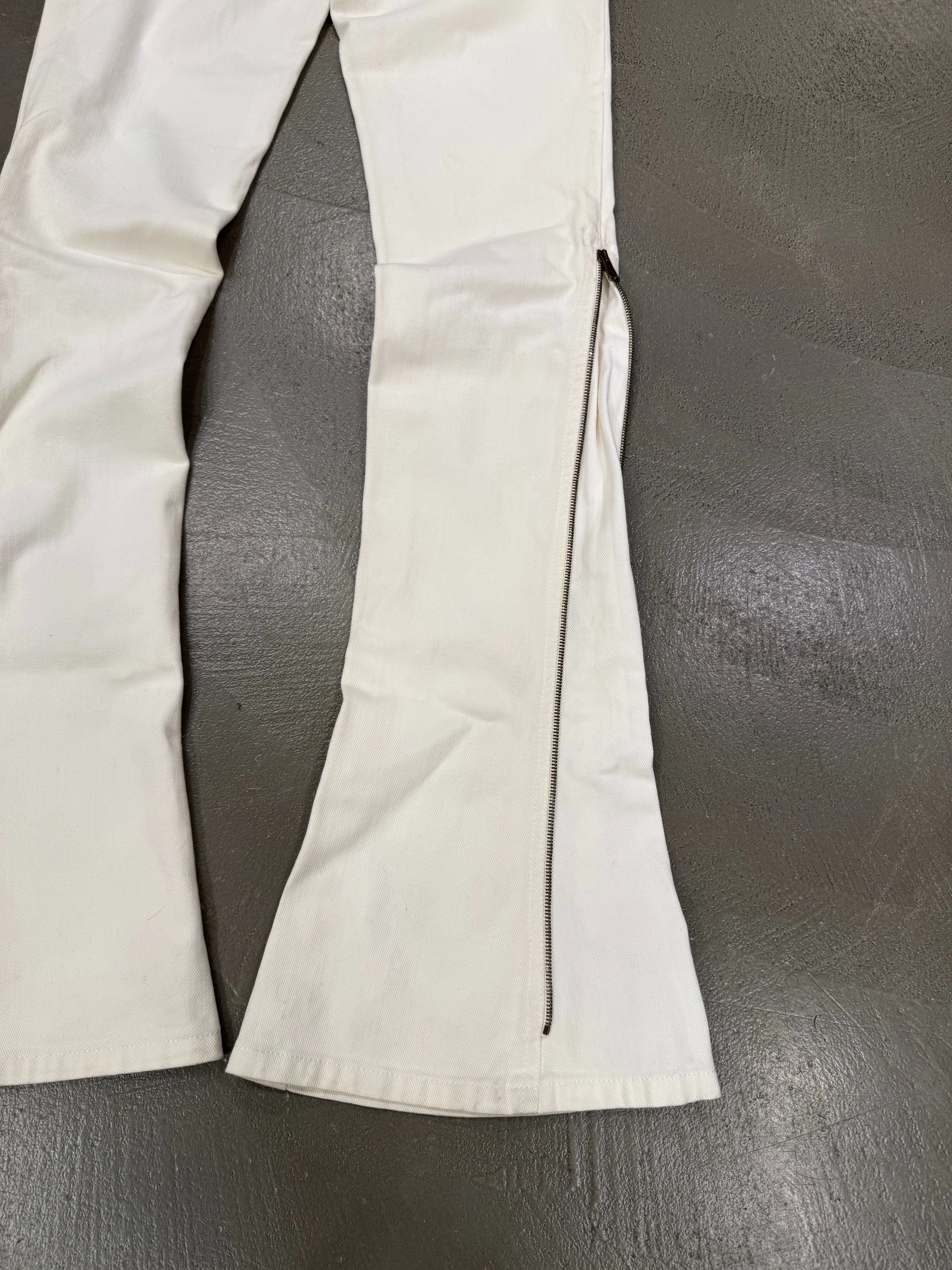 2003 Gucci by Tom ford zipper flared jeans