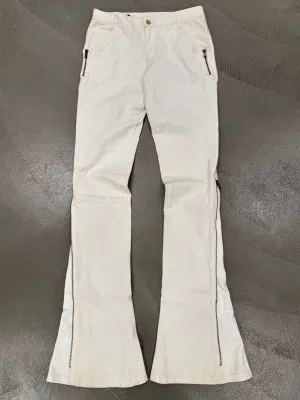 2003 Gucci by Tom ford zipper flared jeans
