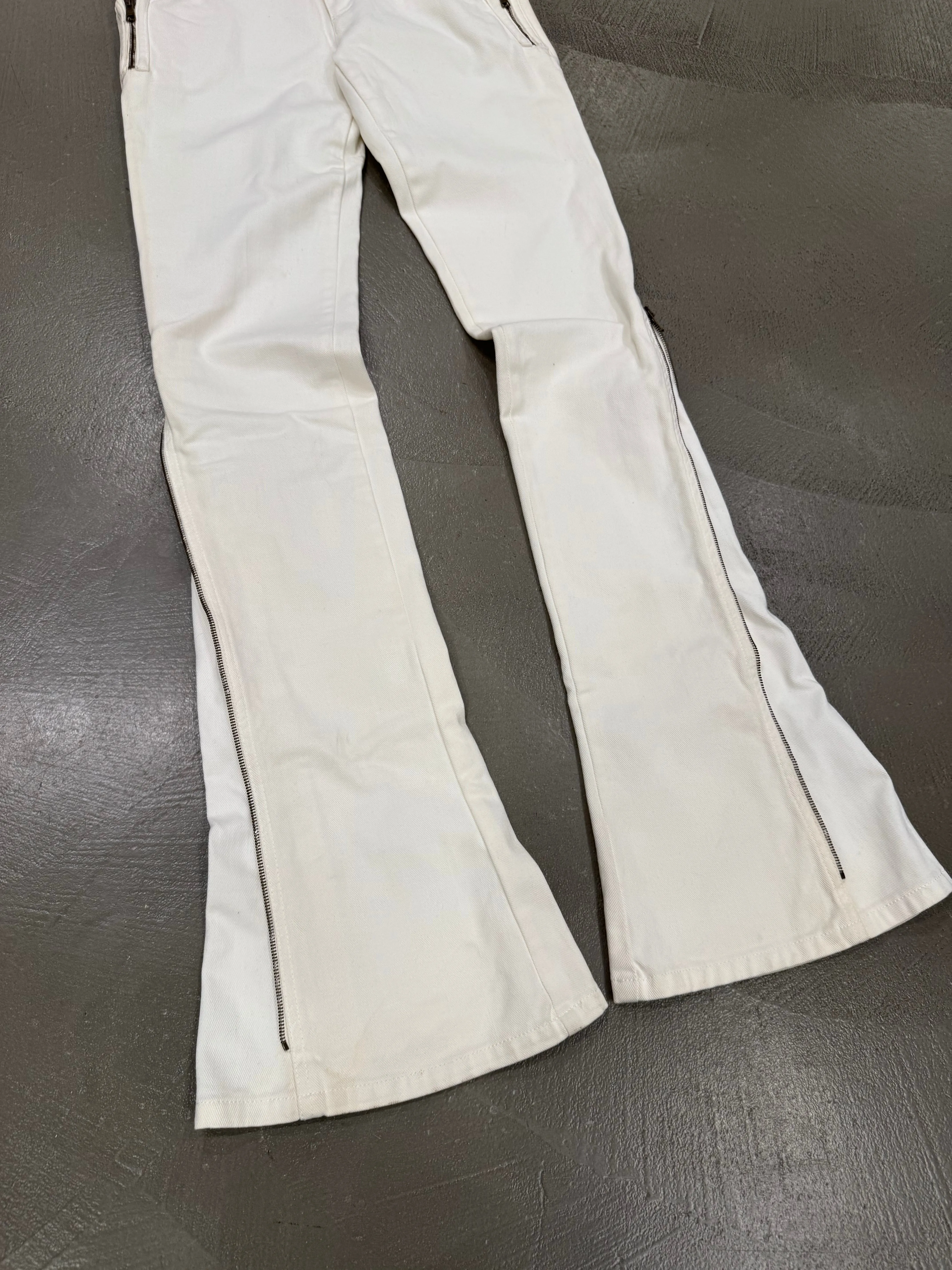 2003 Gucci by Tom ford zipper flared jeans