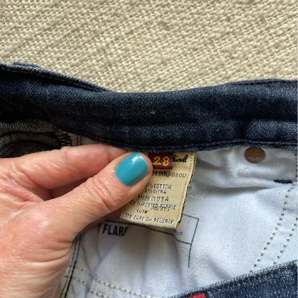 7 For All Mankind Flared jeans Size 28