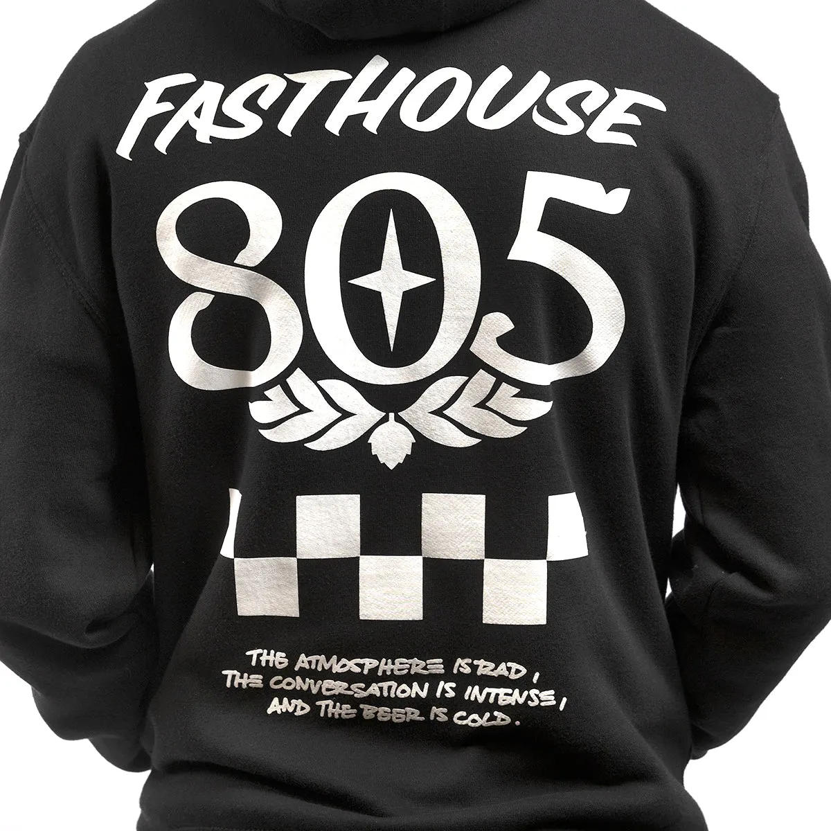 805 Atmosphere Hooded Pullover - Black
