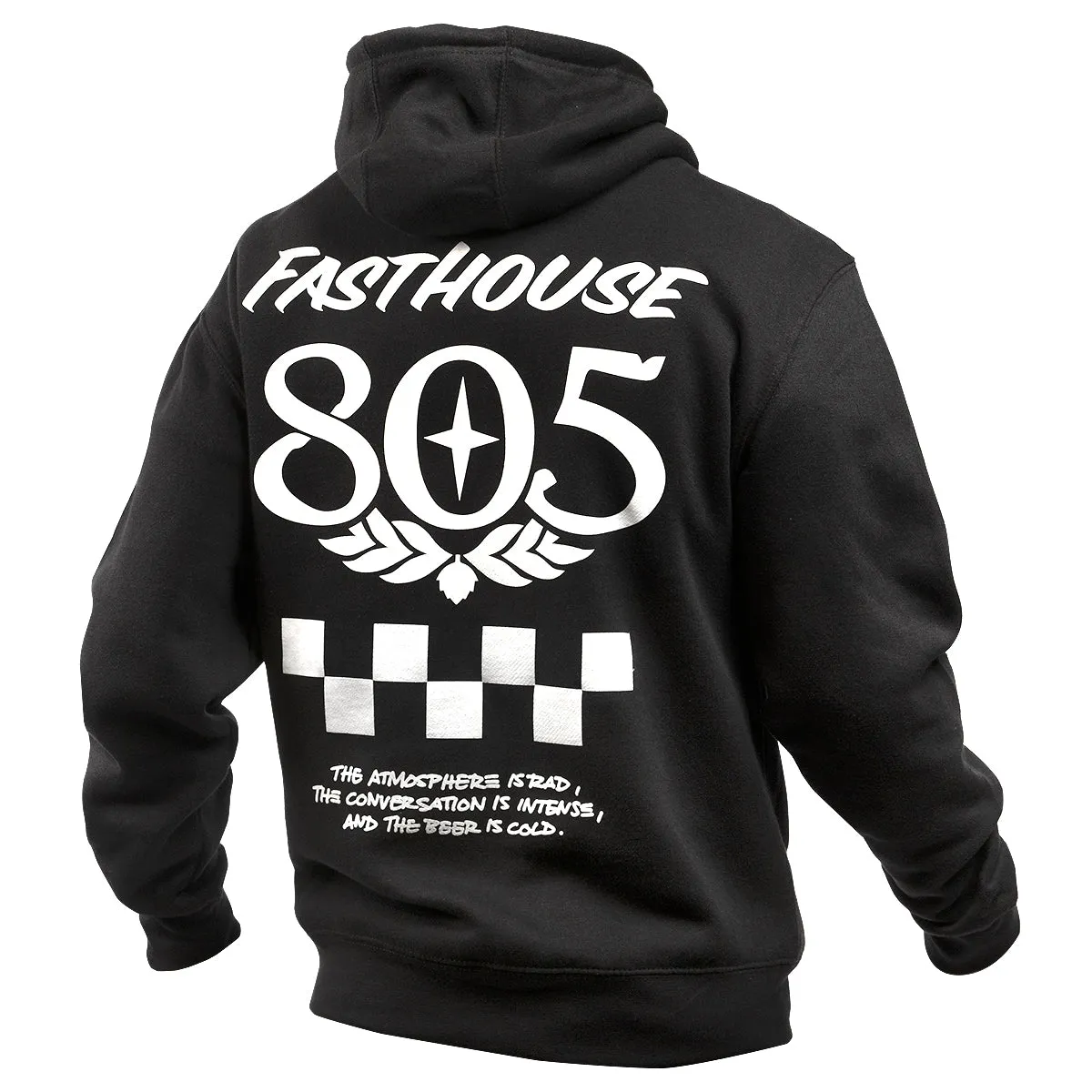 805 Atmosphere Hooded Pullover - Black