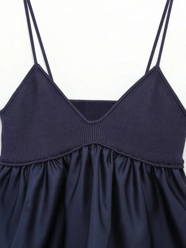 A-line hem halter top