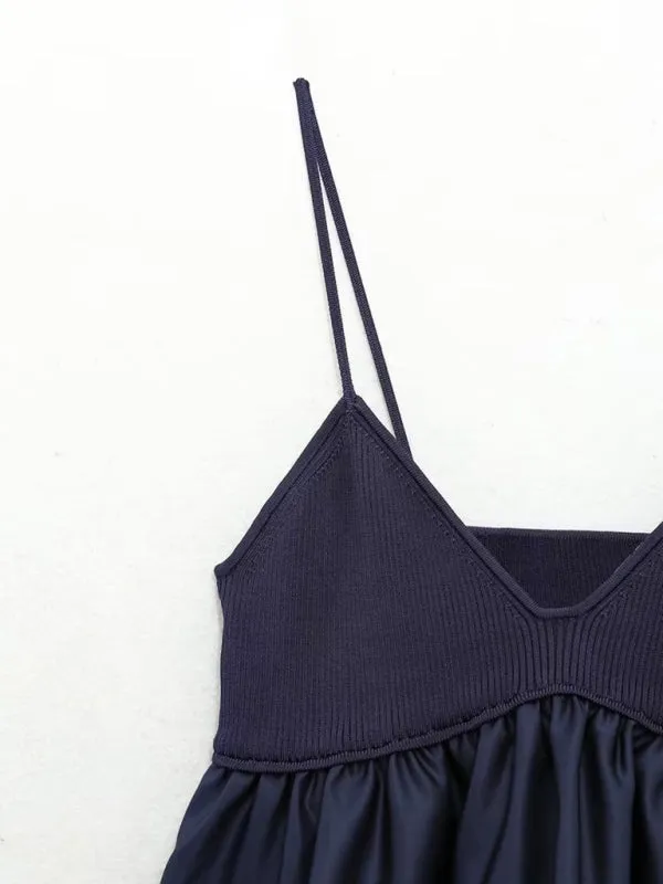 A-line hem halter top