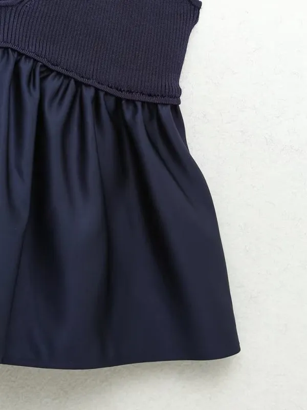 A-line hem halter top