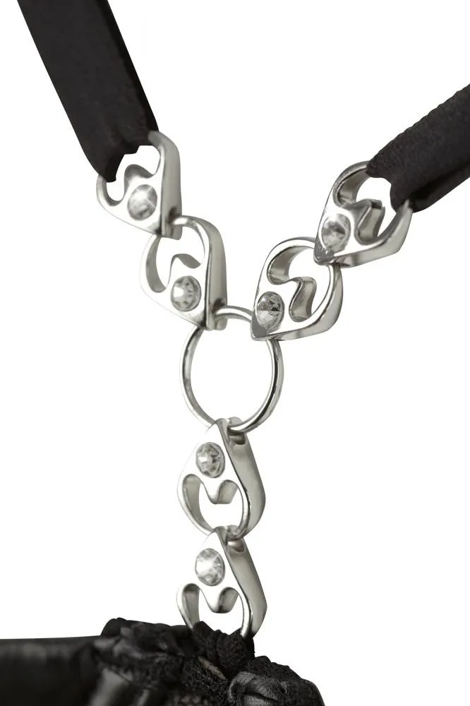 Abierta Fina Black String Body