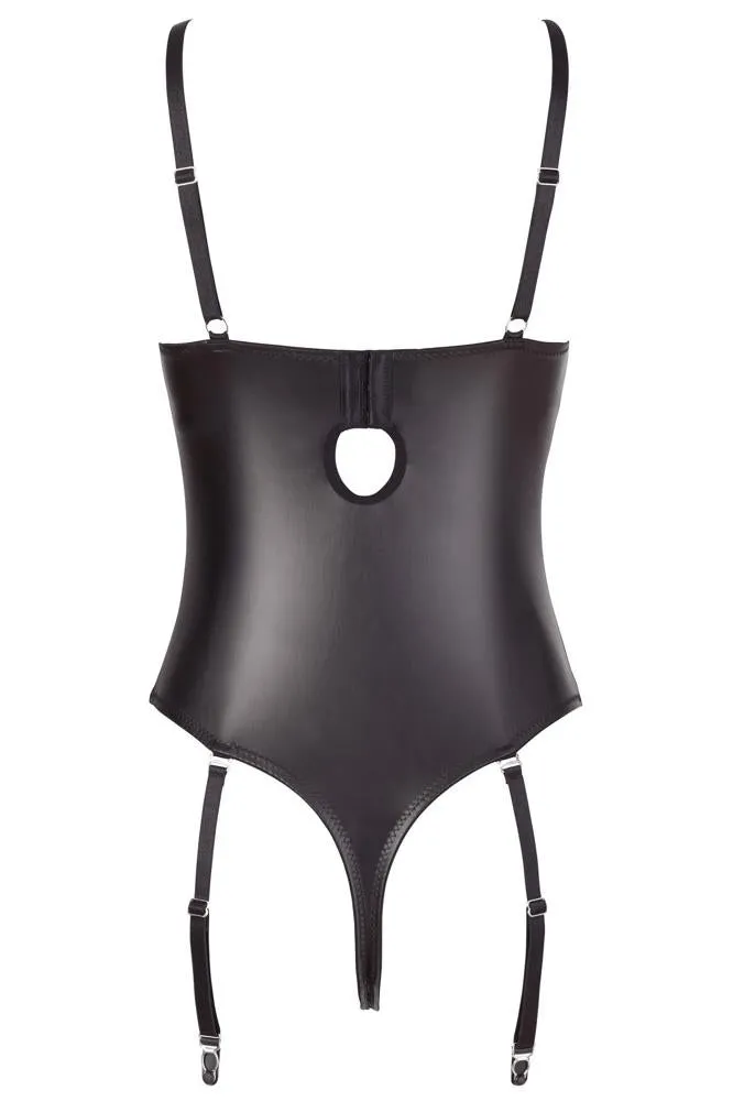 Abierta Fina Black String Body