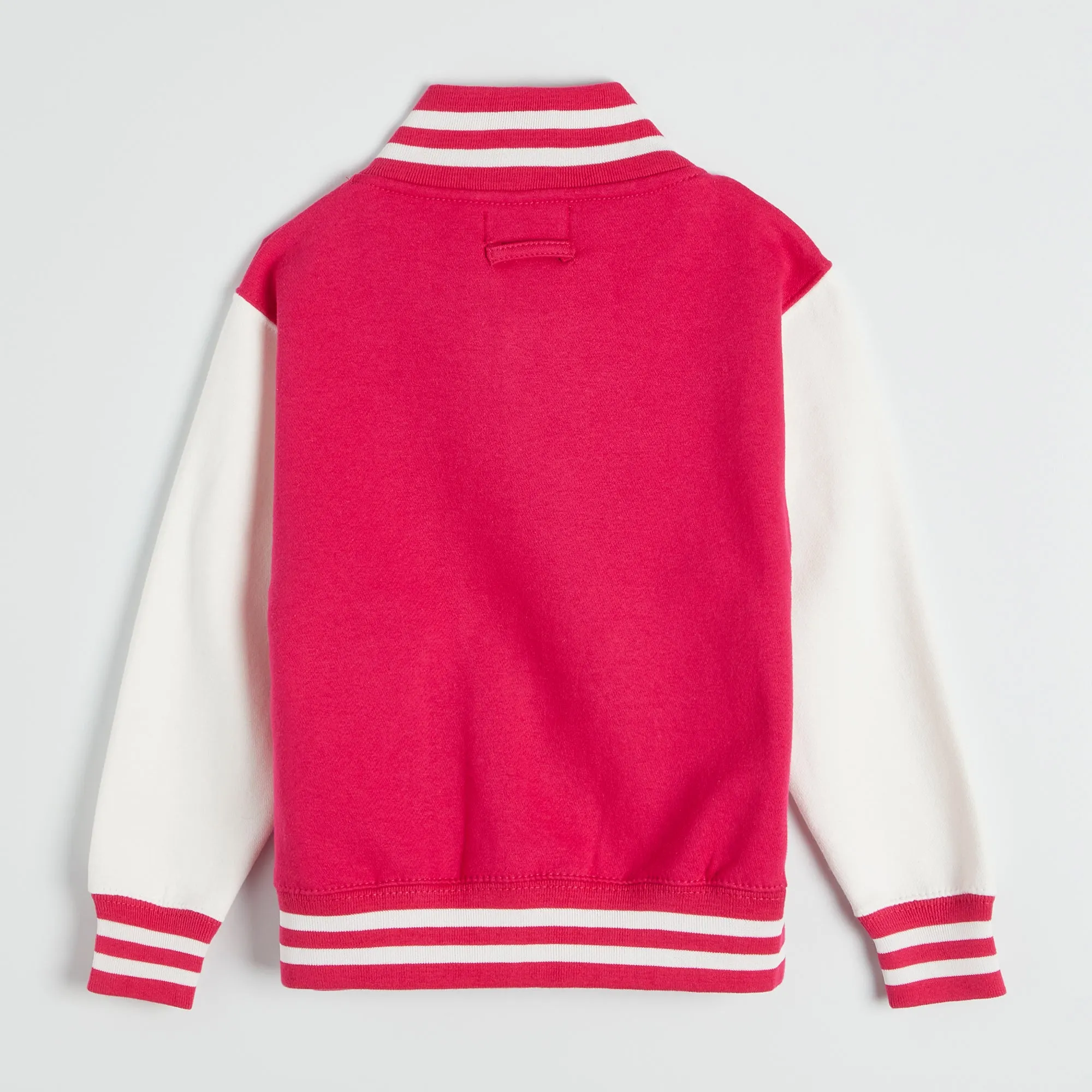 Alphabet Pink Varsity Jacket