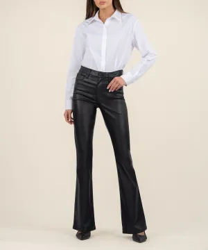 Ana Coated High Rise Flare - FINAL SALE