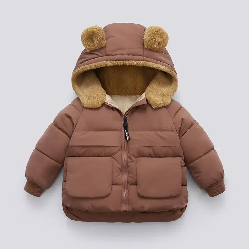 Autumn Winter Warm Outerwear Girl Boy
