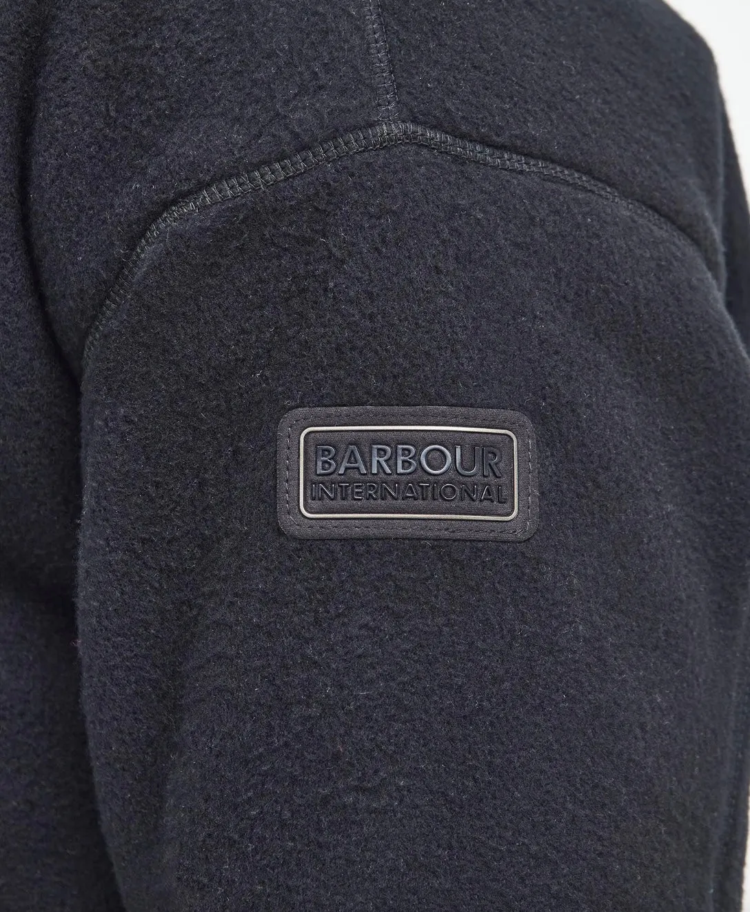 Barbour International Mens Ellesmere fleece - Black