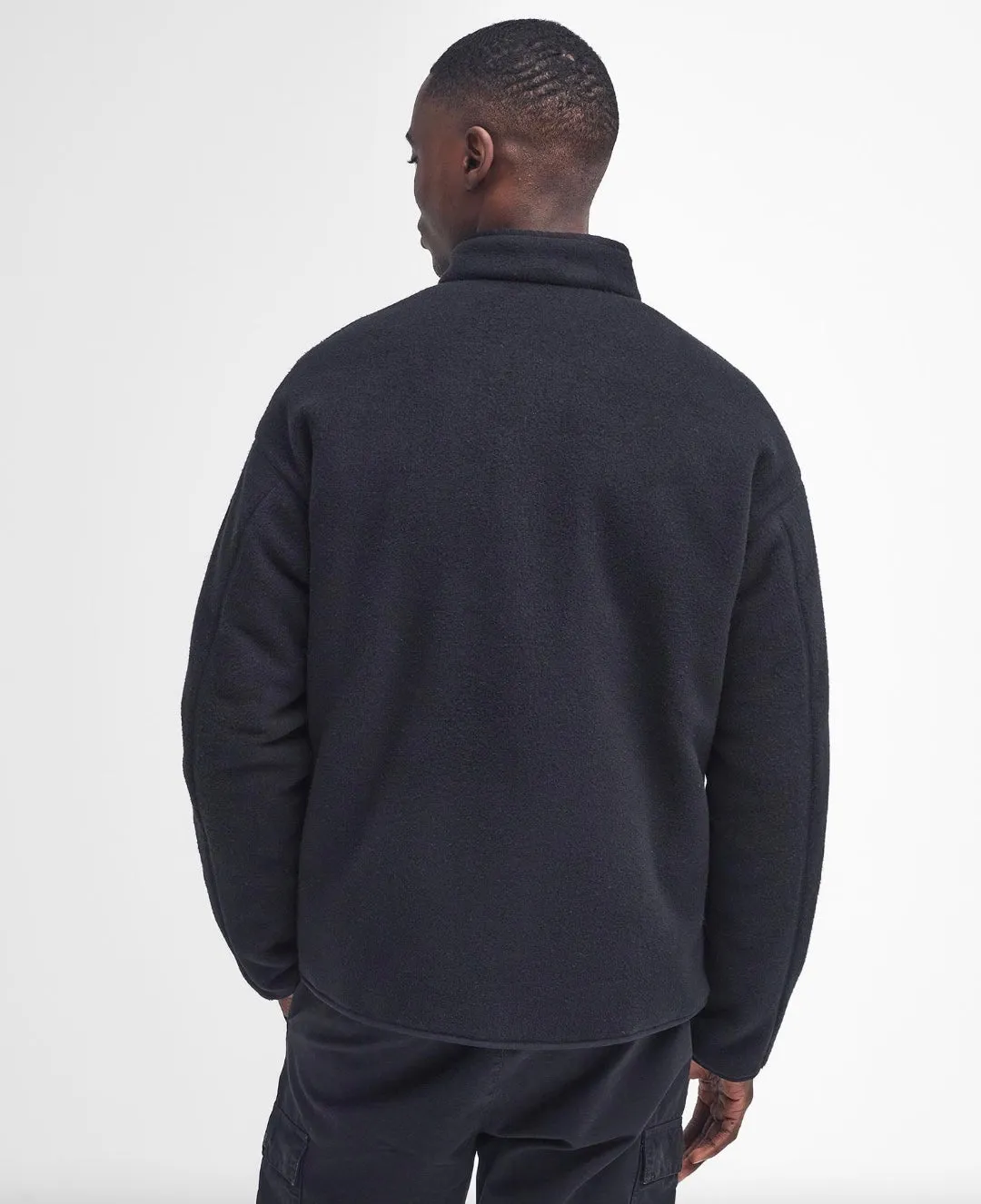 Barbour International Mens Ellesmere fleece - Black