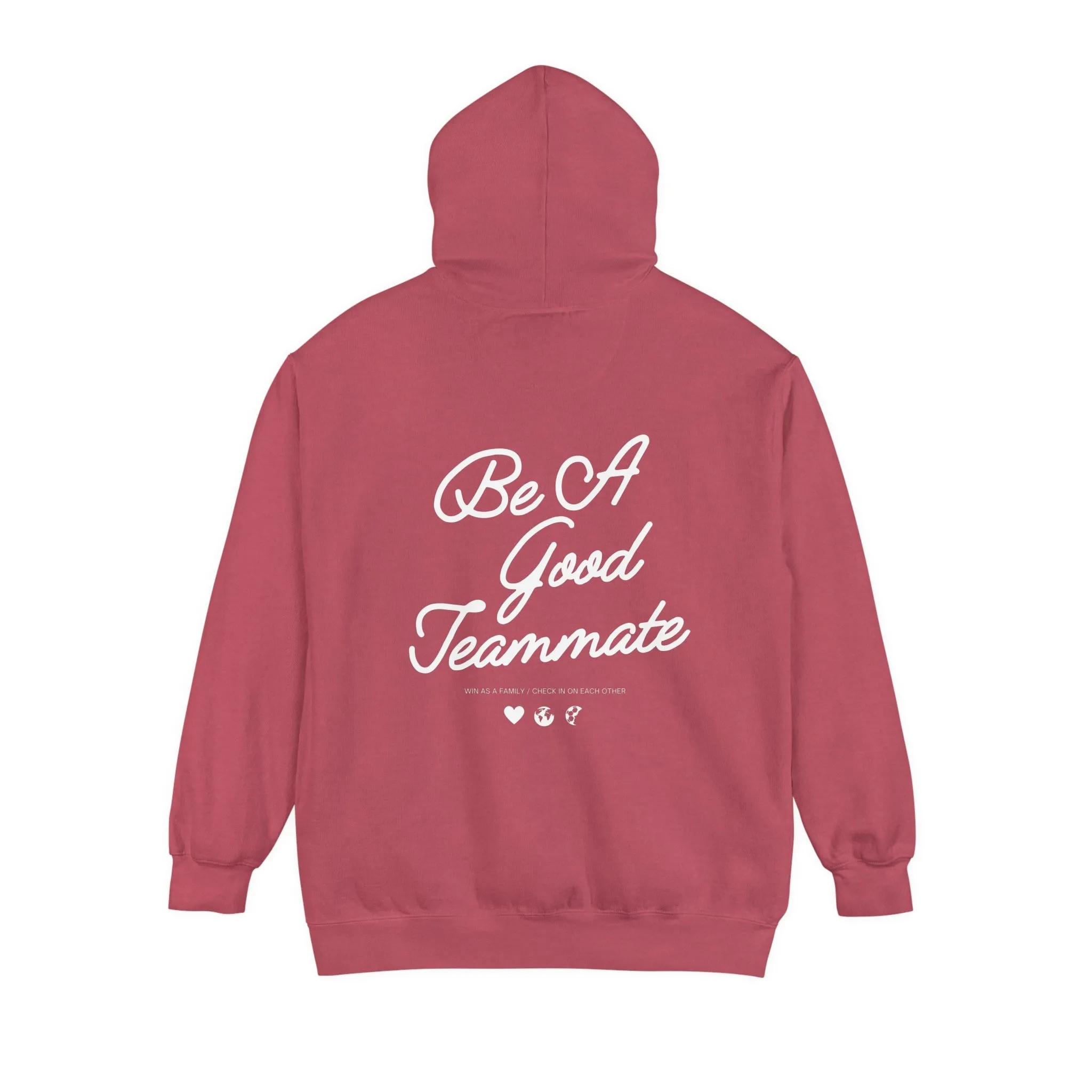 Be A Good Teammate Adult Hooded Sweatshirt
