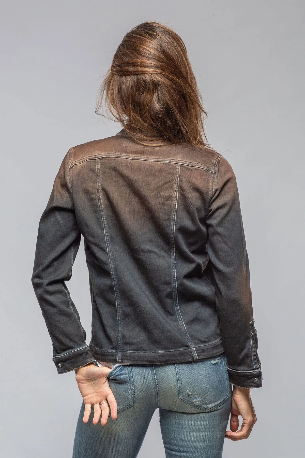 Beale Over-Dyed Denim Jacket In Desert