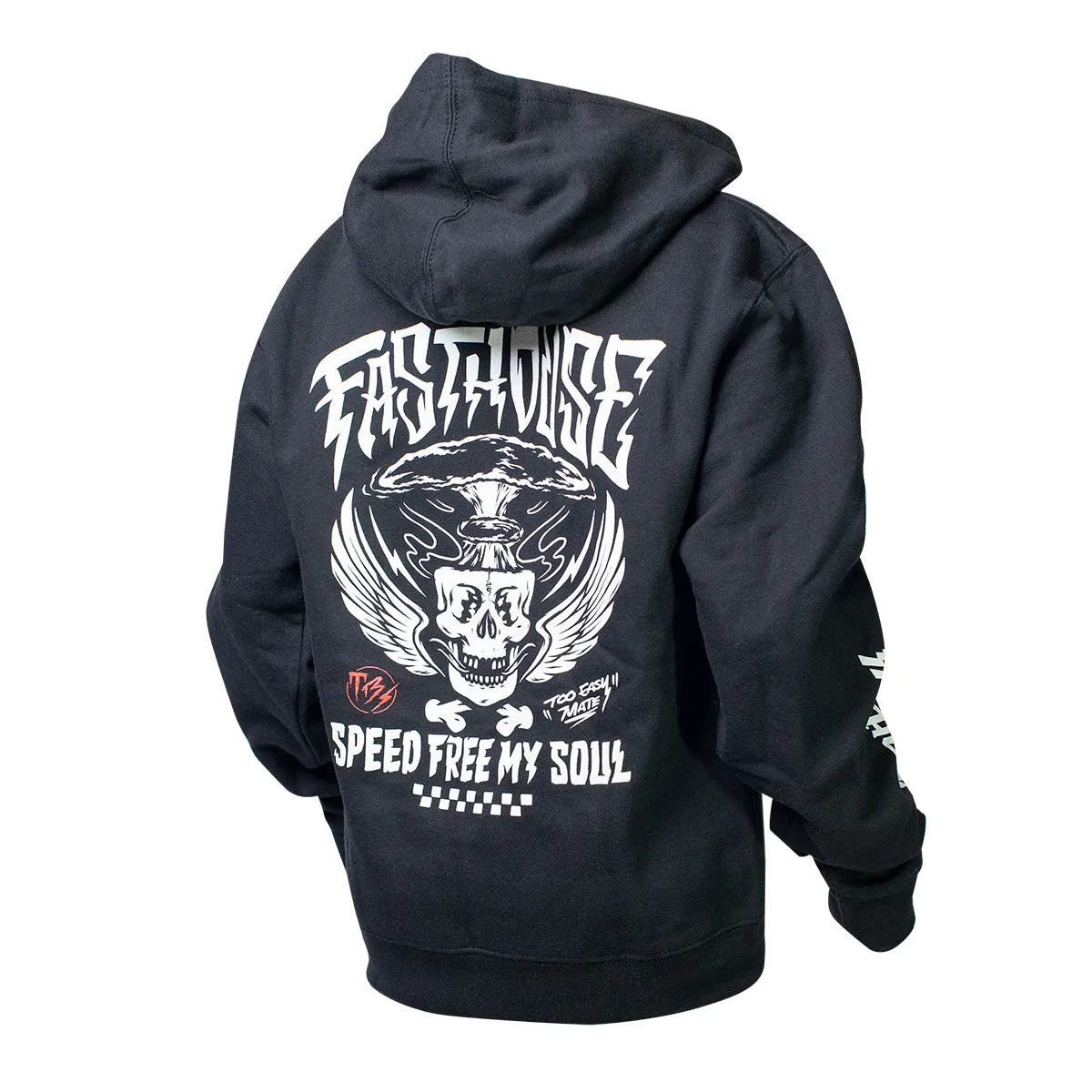 Beredude Youth Hooded Pullover - Black