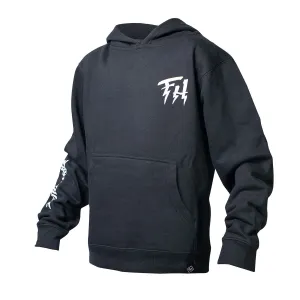 Beredude Youth Hooded Pullover - Black