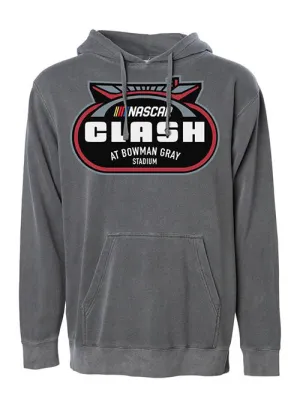 Bowman Gray Stadium Heat Seal Hooded Sweatshirt