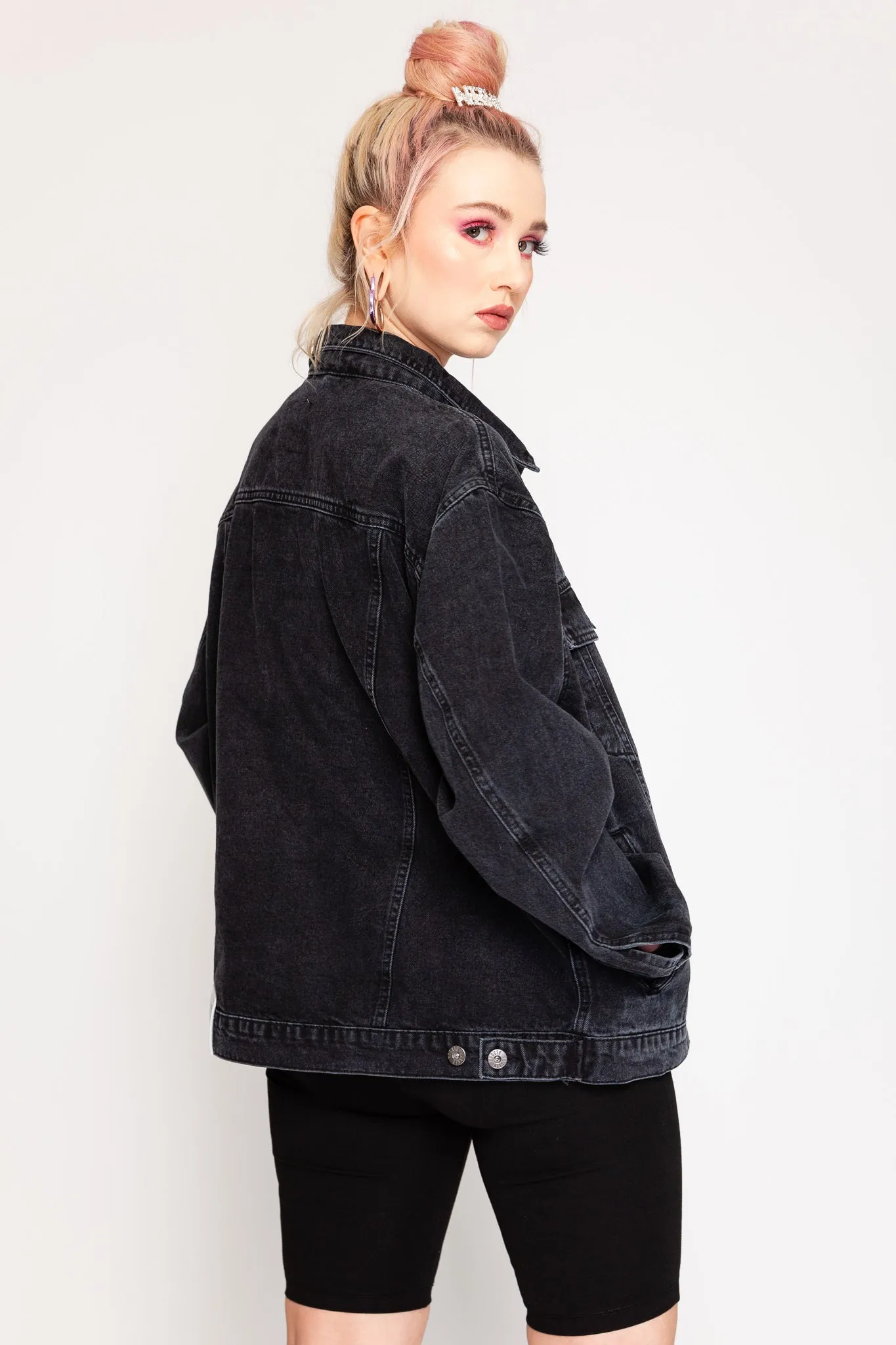 Buddy Denim Jacket Charcoal