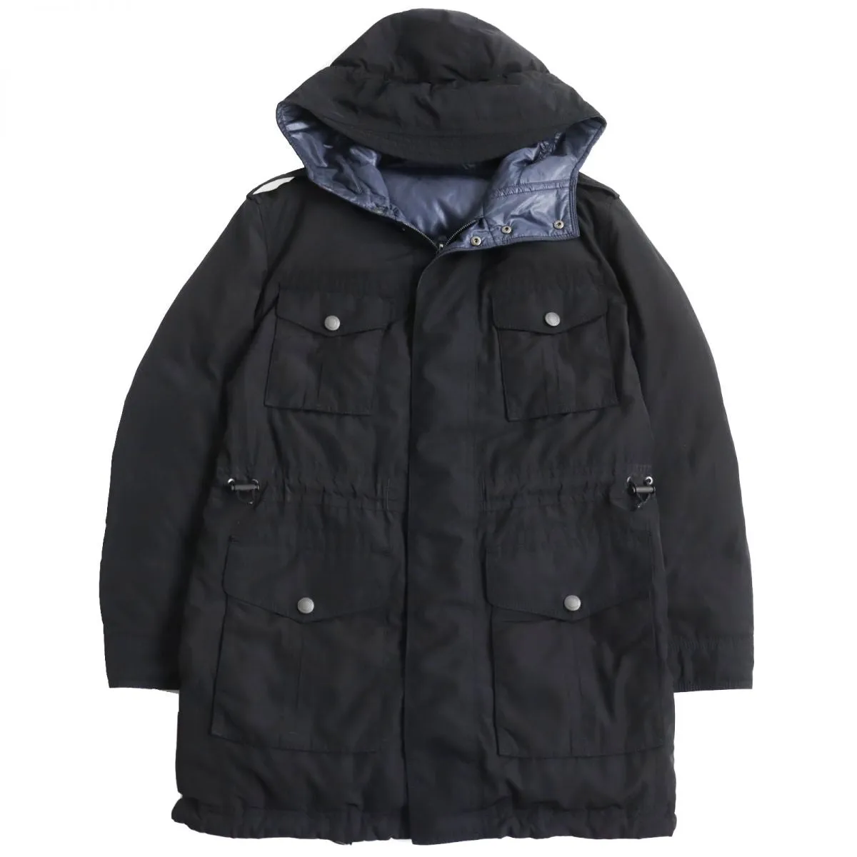 Burberry Reversible Logo Hooded Down Coat M