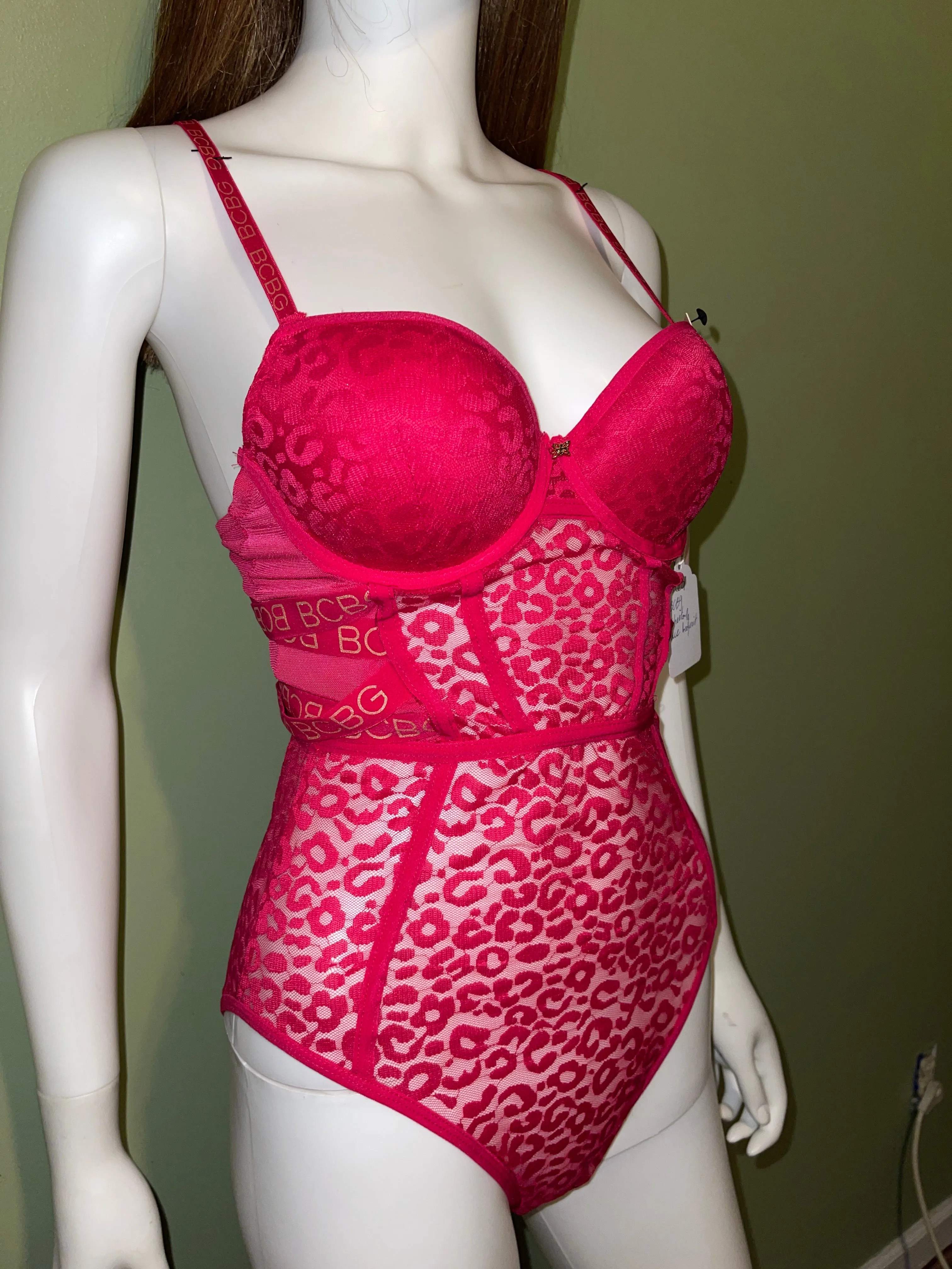 BUY NOW - RED LACE LINGERIE FRENCH lace BODYSUIT