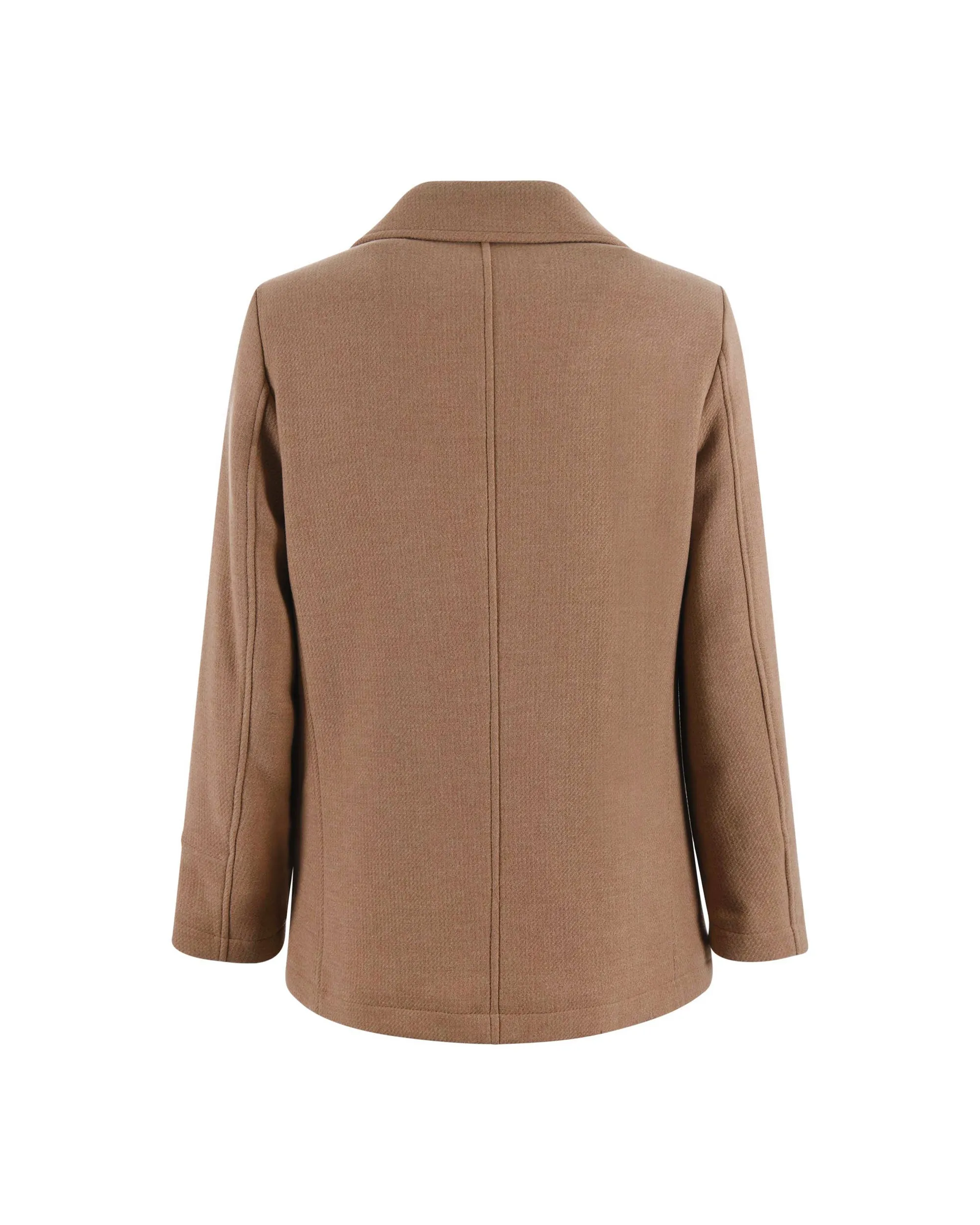 Camplin Peacoat Island Cammello