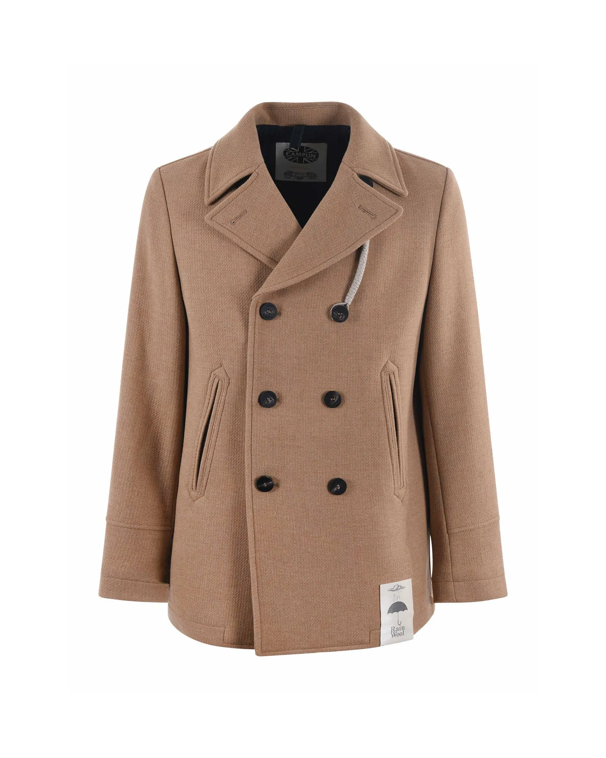 Camplin Peacoat Island Cammello