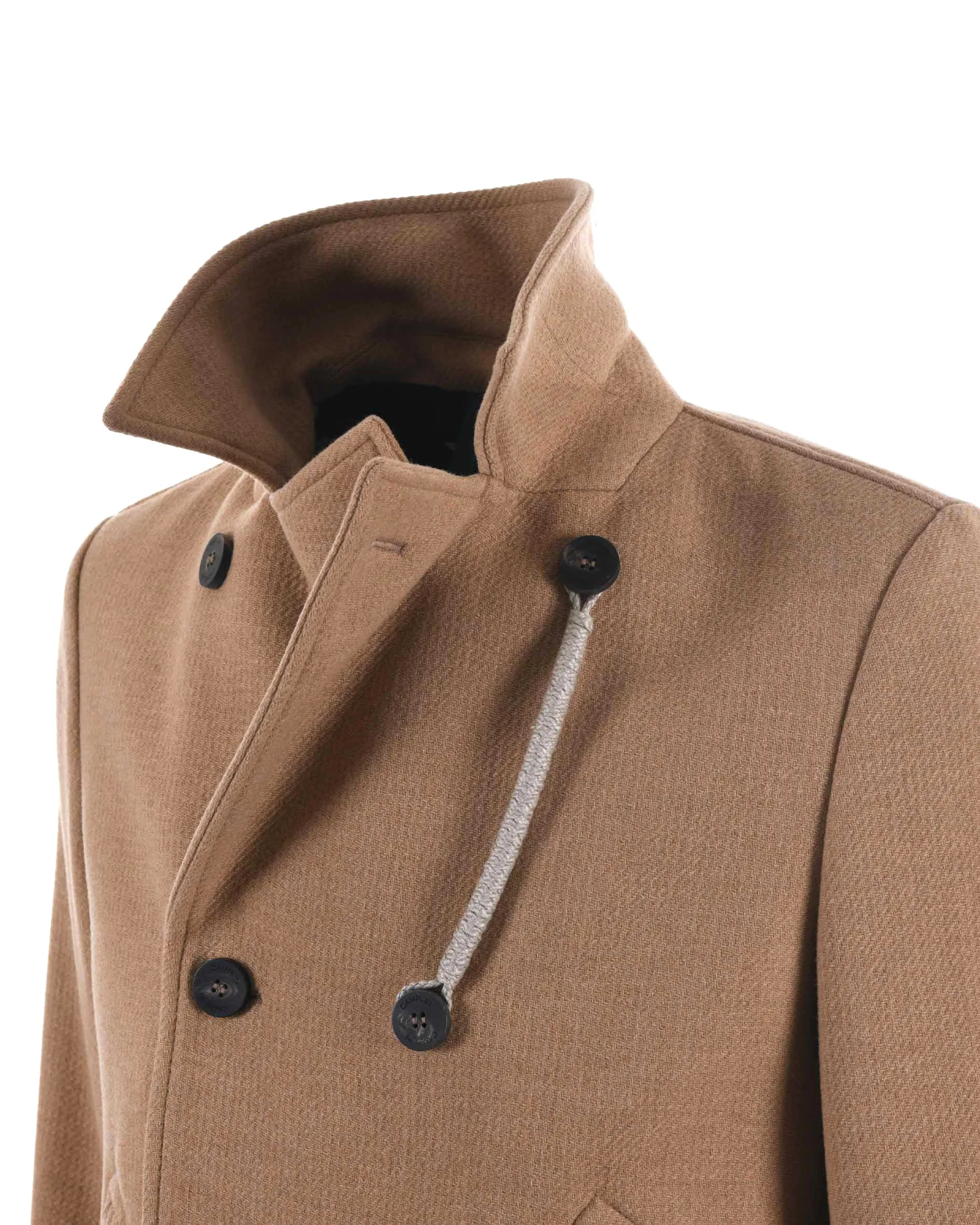 Camplin Peacoat Island Cammello
