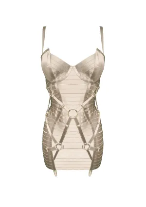Caramel Adjustable Bondage Angela Girdle Dress