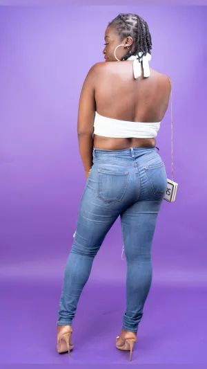 Carolina top (Sky Blue)