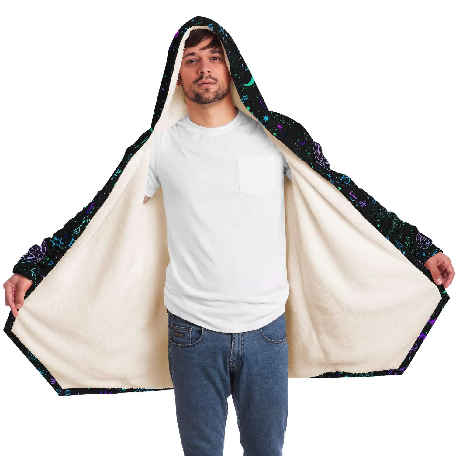 Celestial Hooded Cloak