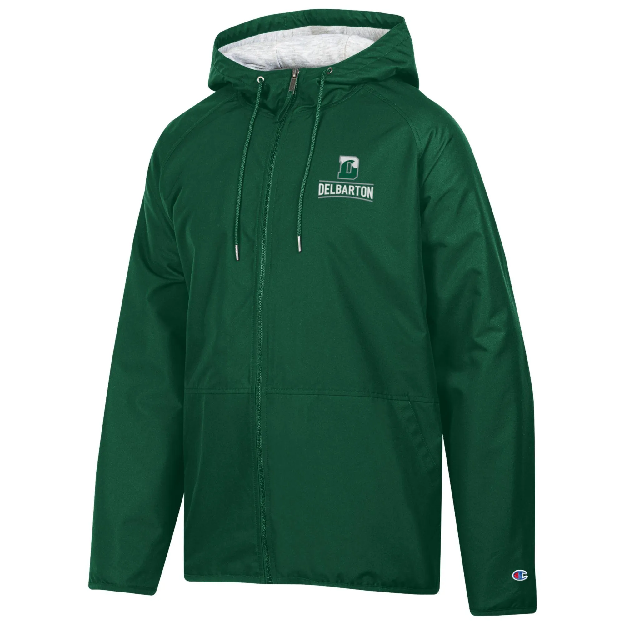 Champion Heavyweight Hooded Zip Jacket - Dark Green