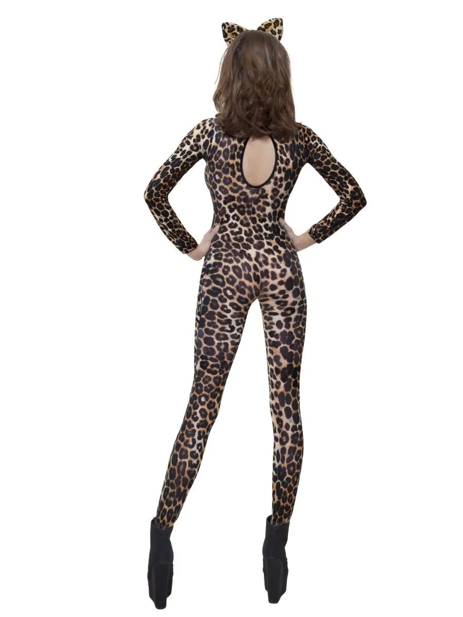 Cheetah Print Bodysuit Brown