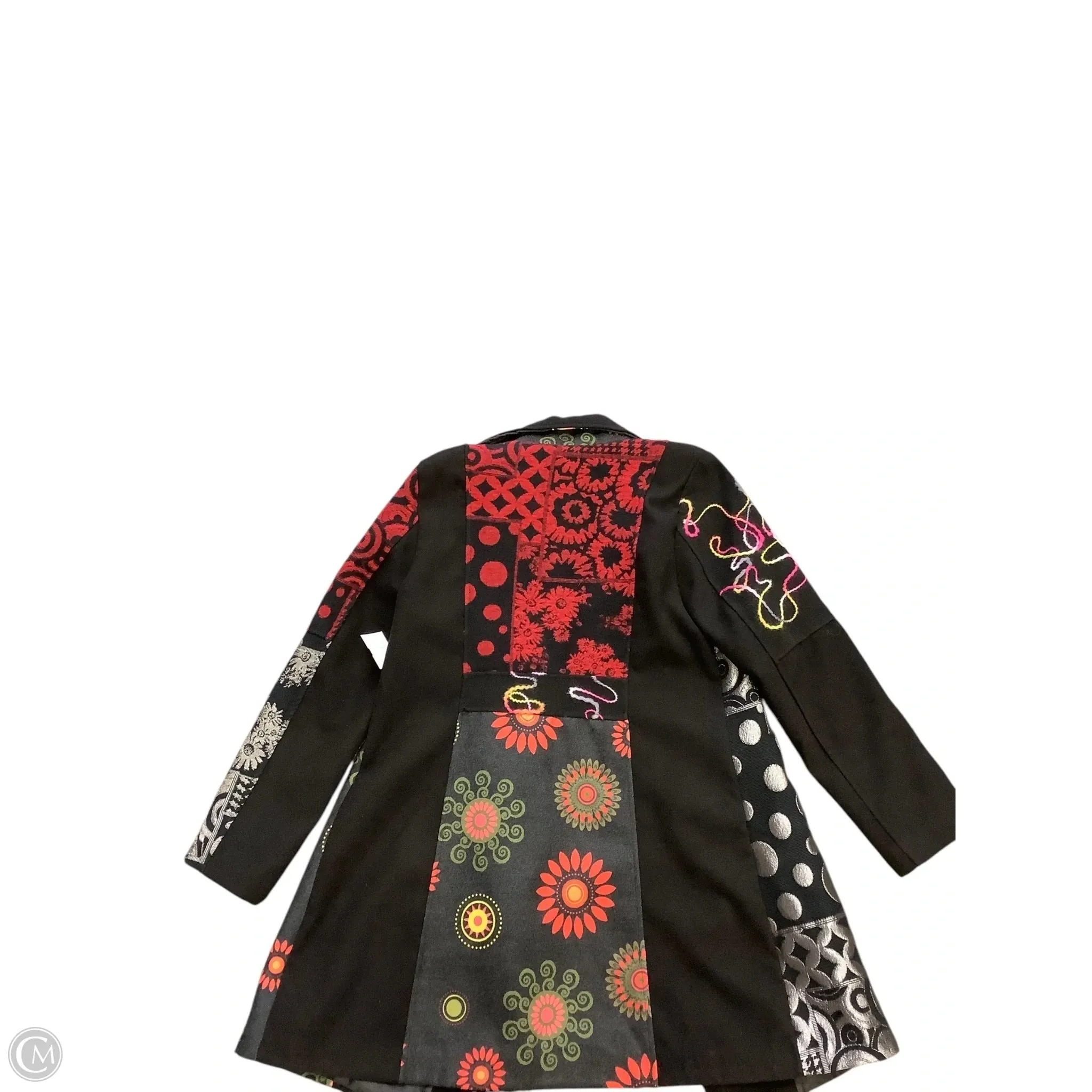 Coat Peacoat By Cmb In Black, Size: Xl
