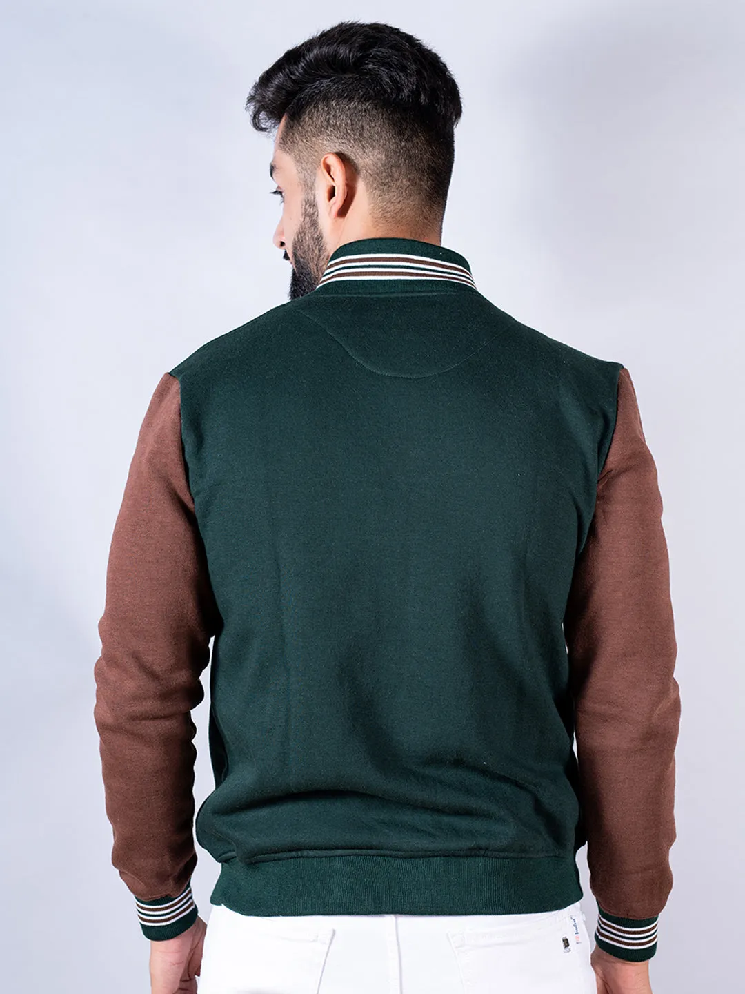 Color Block Varsity Jacket
