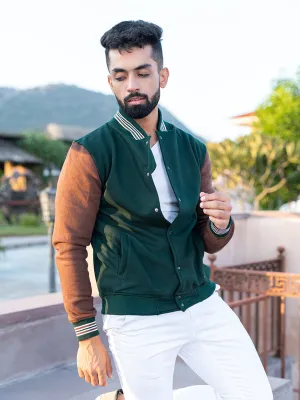 Color Block Varsity Jacket