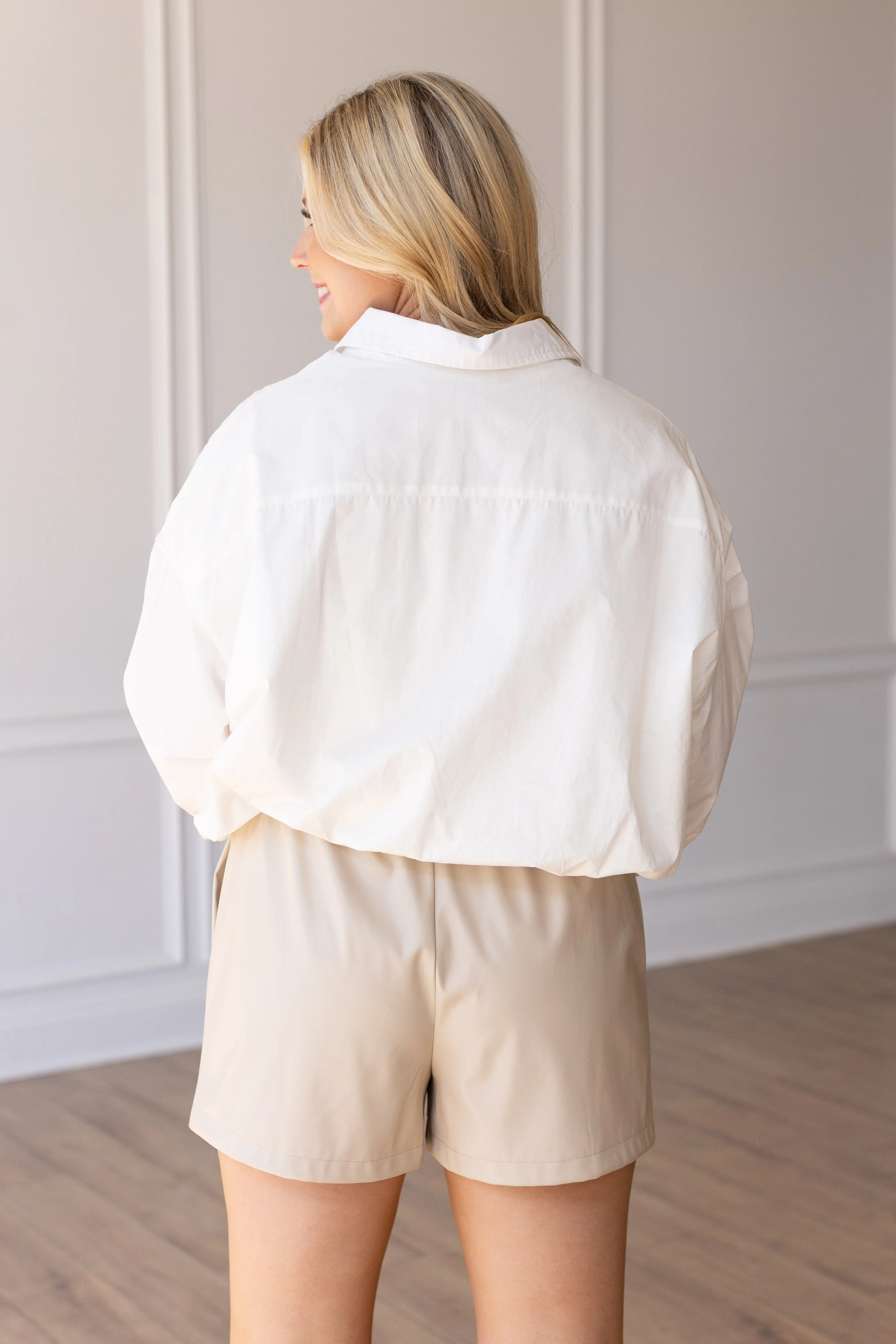 COTTON BUBBLE SHIRT