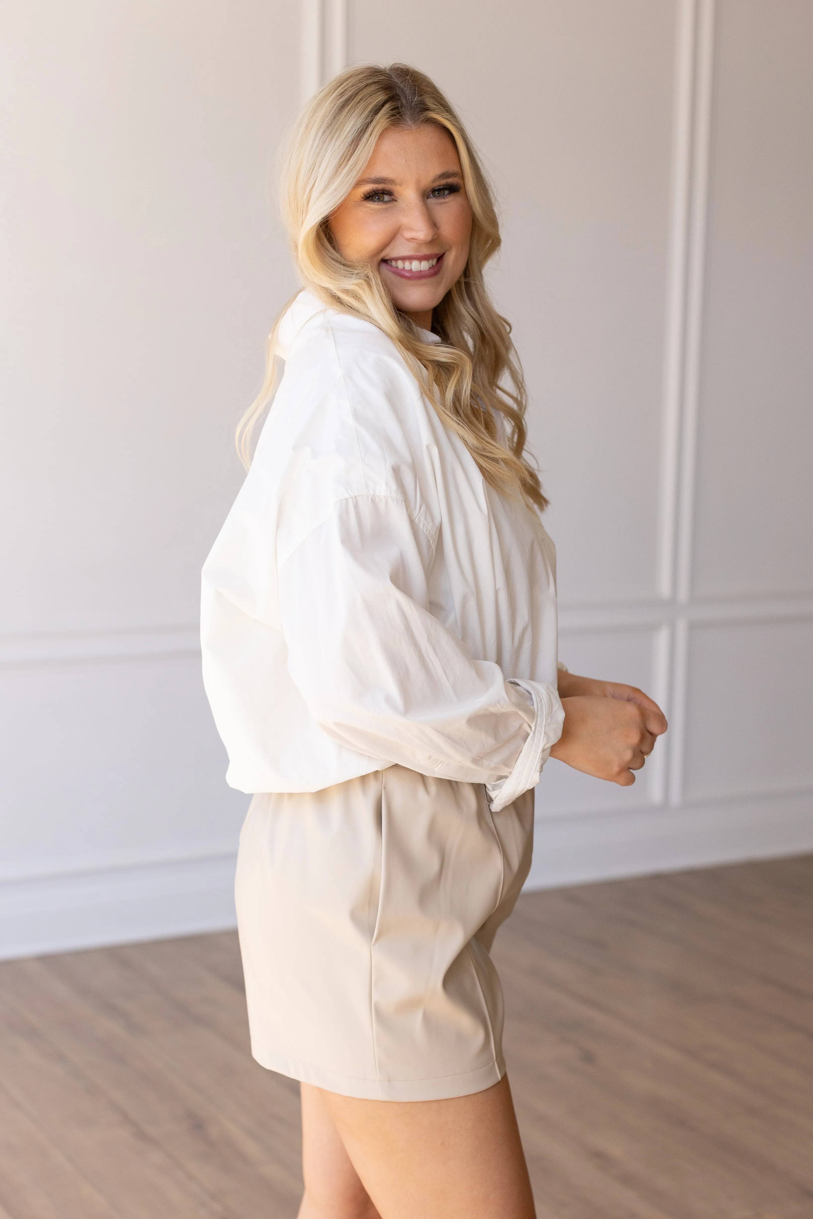 COTTON BUBBLE SHIRT