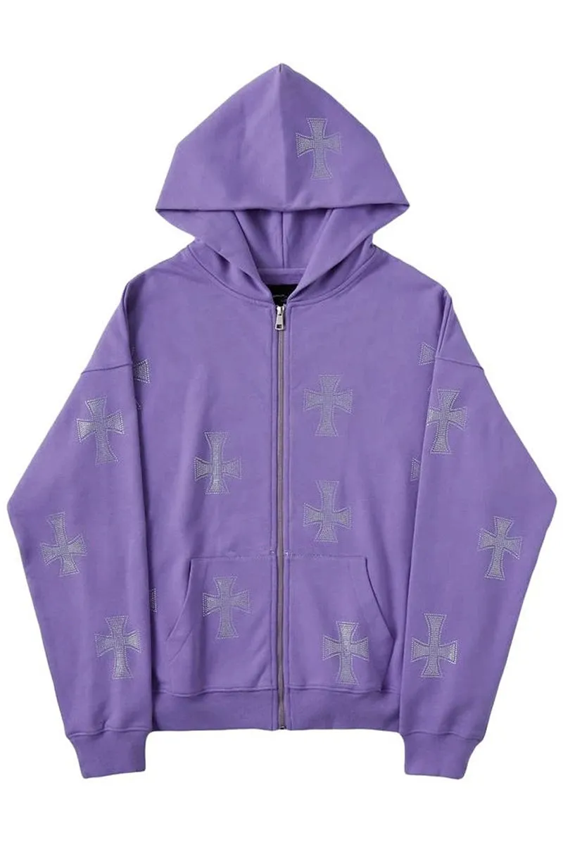 CR3403 Zip-up Hoodie Jacket Outerwear