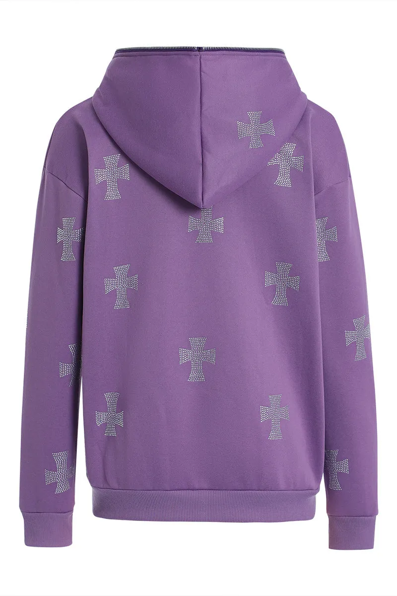 CR3403 Zip-up Hoodie Jacket Outerwear