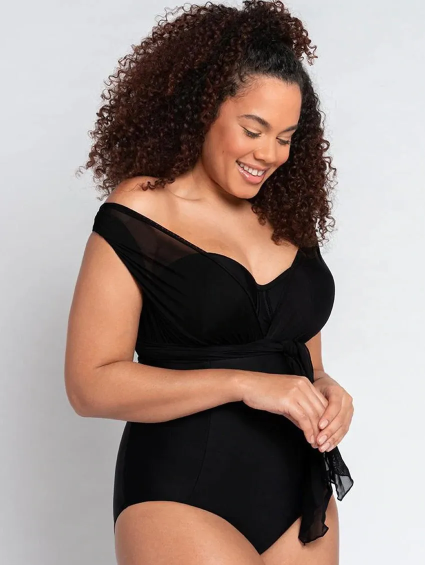 Curvy Kate Wrapsody One Piece Bandeau Swimsuit