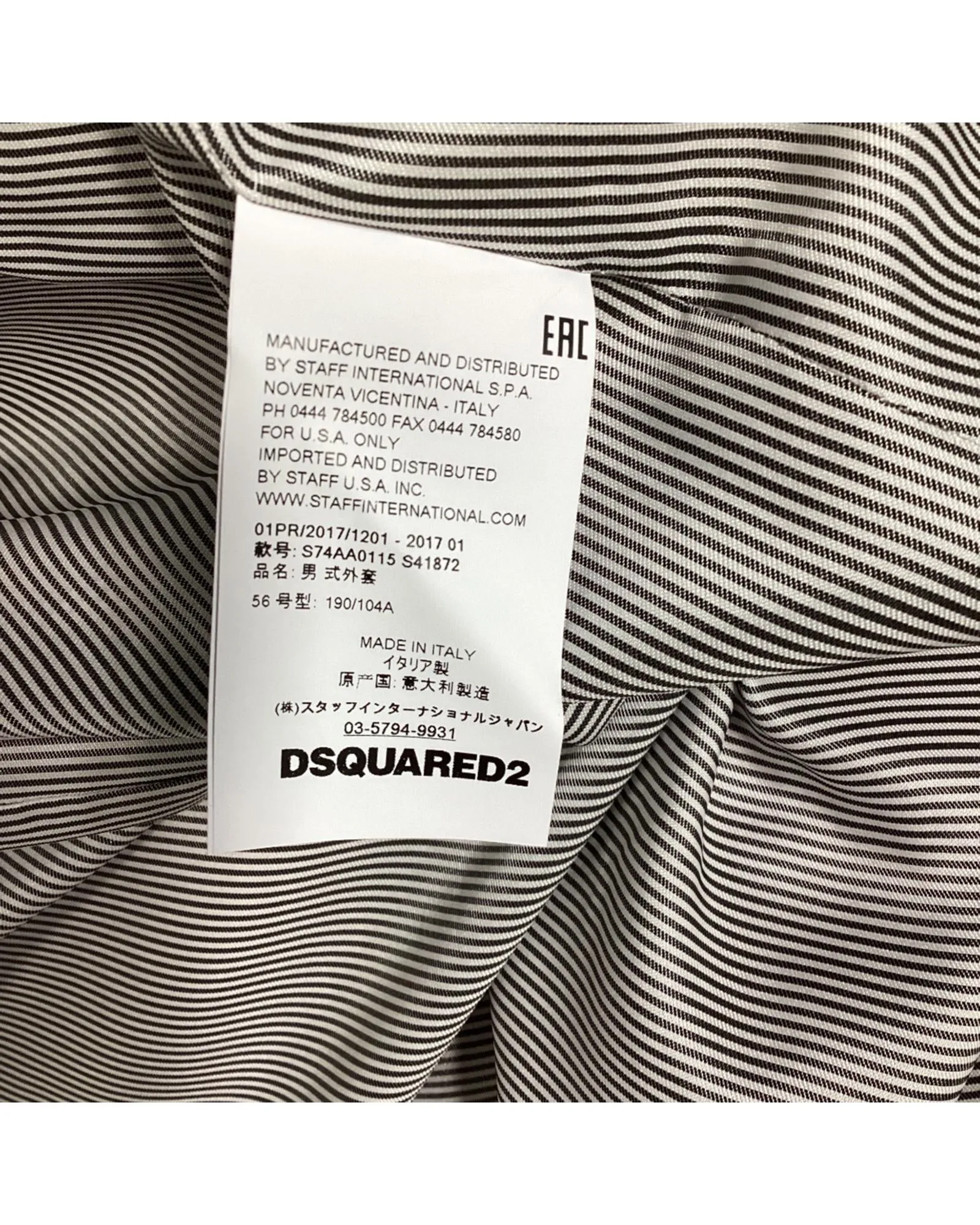 DoubleBreasted Peacoat Long Sleeves