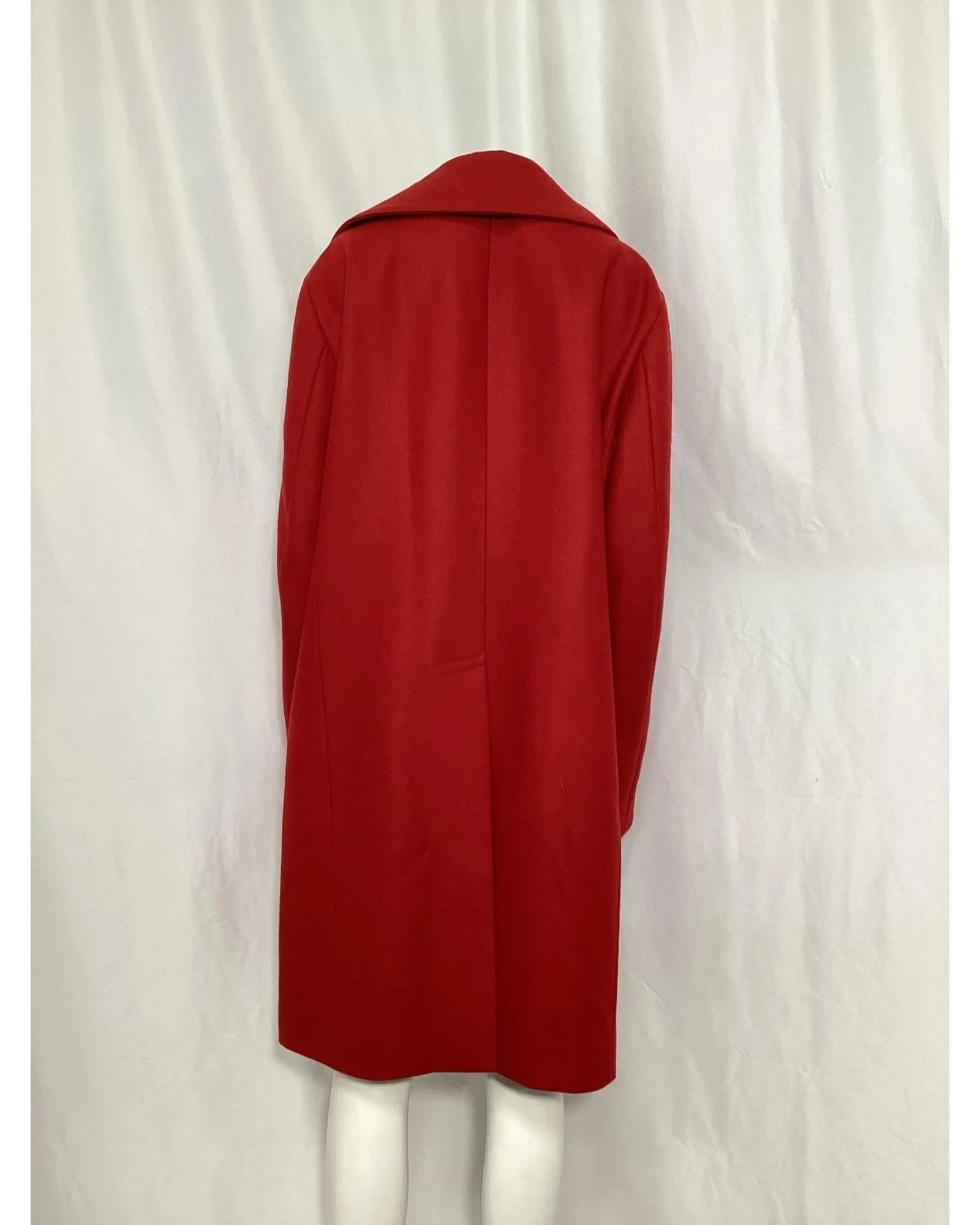 DoubleBreasted Peacoat Long Sleeves