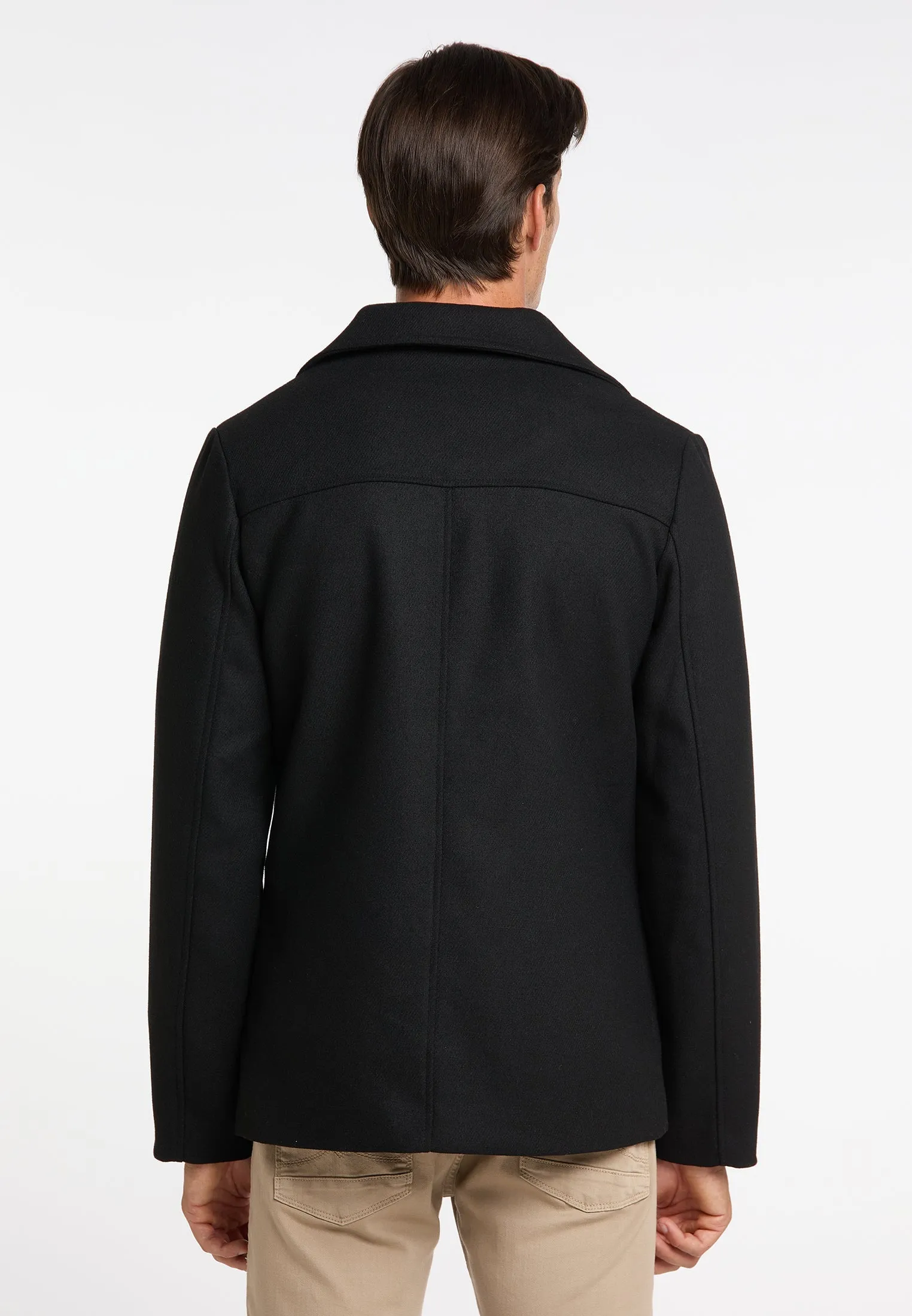 Dreimaster klassik Men's Transitional Jacket Made From A Wool Blend